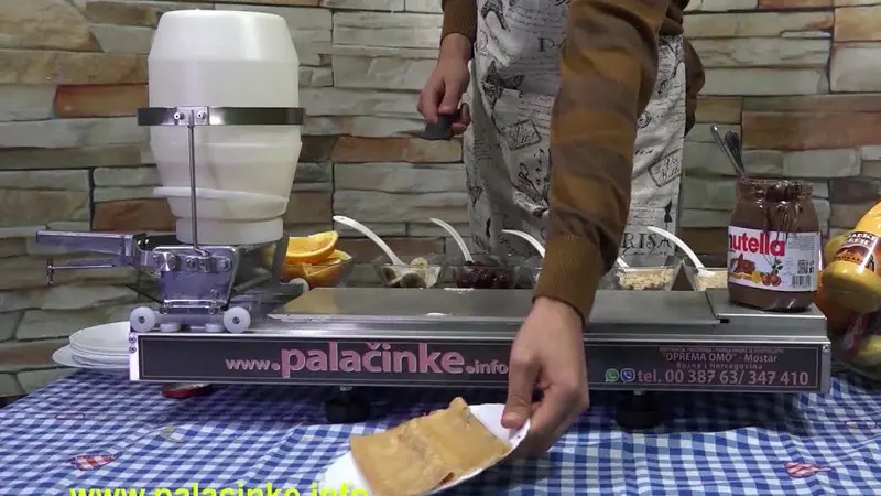 Demonstracija: Palačinka za 15 sekundi